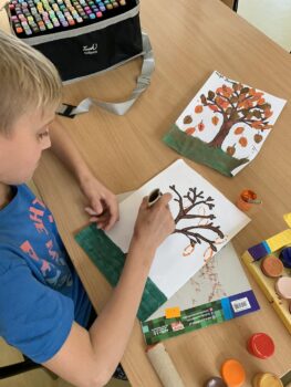 Zajęcia świetlicowe w Jeżowem