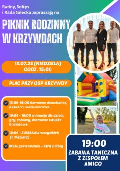 Piknik rodzinny w Krzywdach